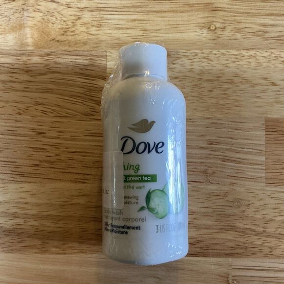 Dove Body Wash - 3 fl oz - Cucumber and Green Tea - Picture 2 of 3